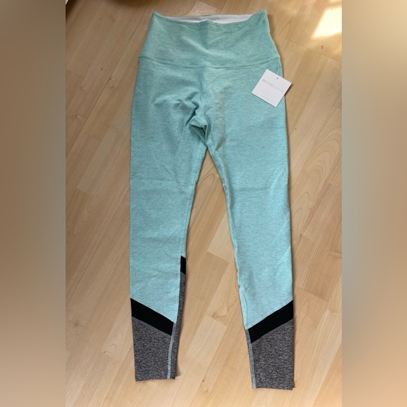 Beyond Yoga Pants - Beyond Yoga Spacedye leggings in Mint and Gray - NWT